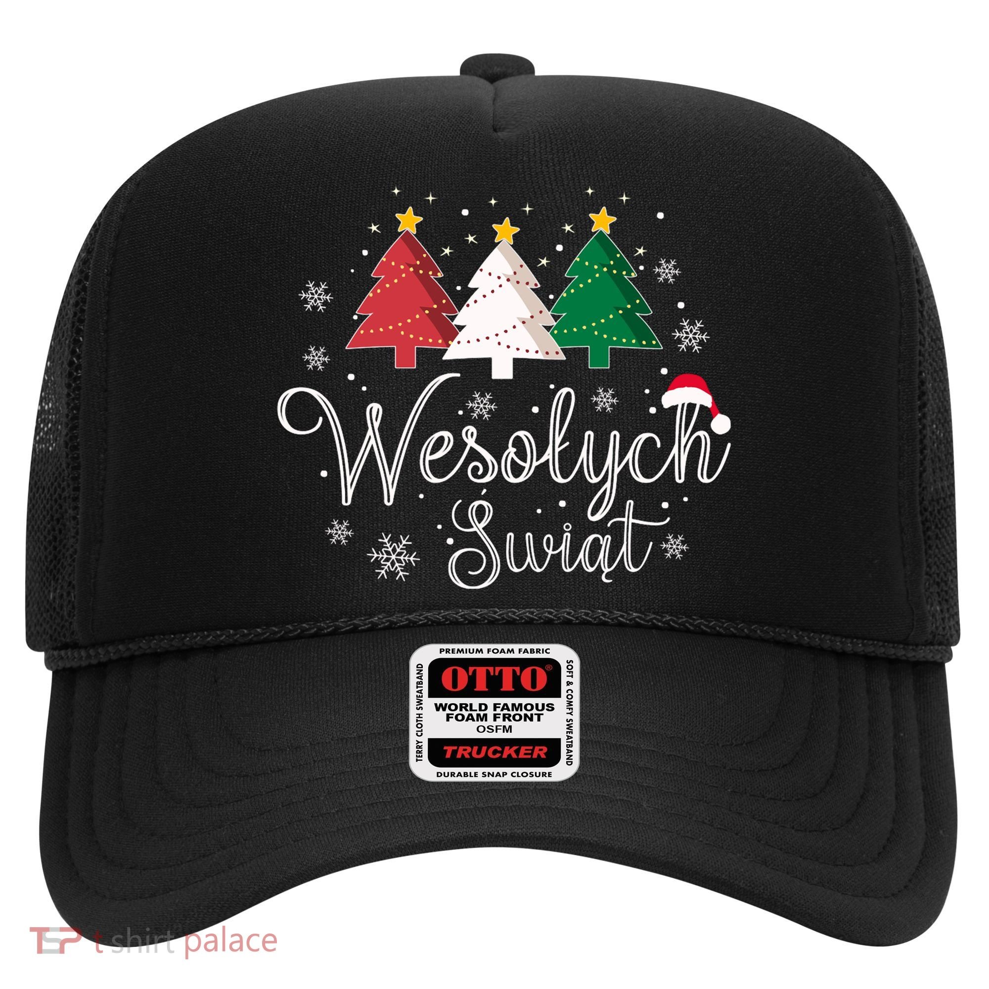 Poland Christmas Tree Polish Merry Xmas Wesolych Swiat Hat