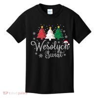 Poland Christmas Tree Polish Merry Xmas Wesolych Swiat Kids T-Shirt thumb 0