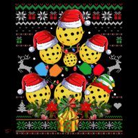 Pickleball Christmas Tree Ugly Sweater Santa Paddle Ball Gift Coffee Mug thumb 5