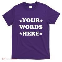 Personalized Custom Text Cute Retro Groovy Font T-Shirt thumb 0