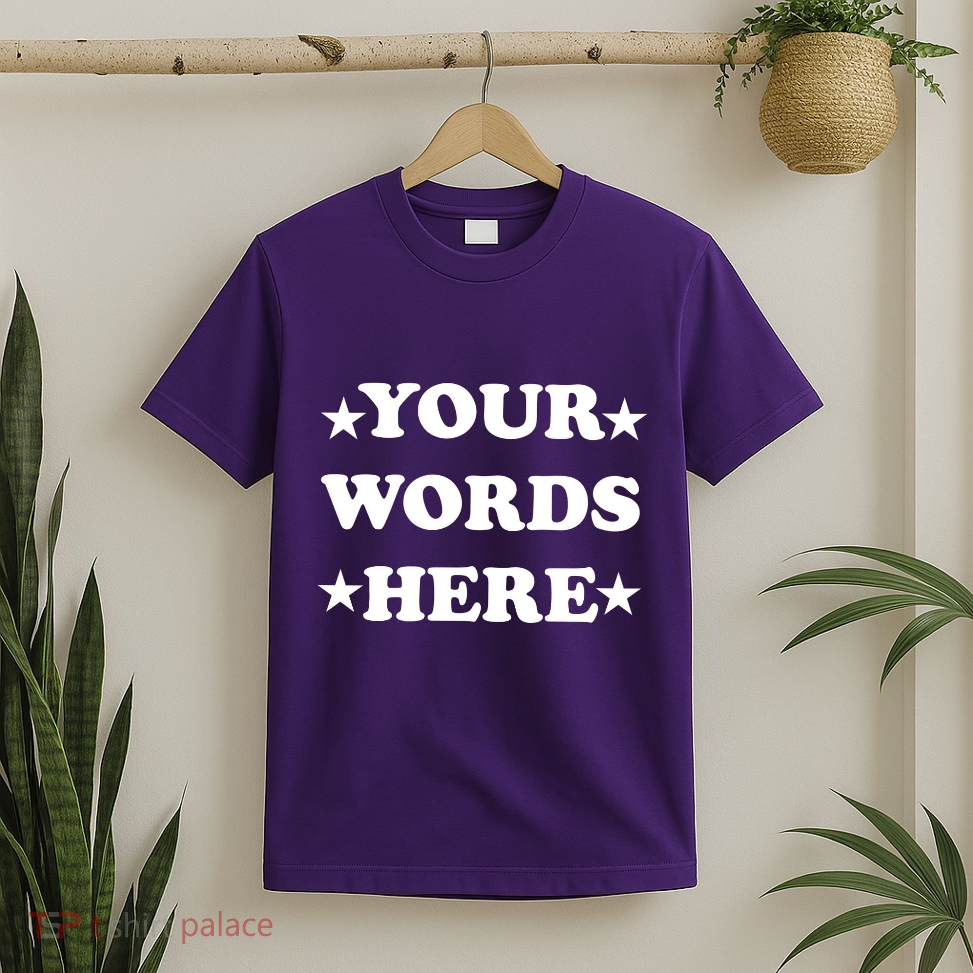 Personalized Custom Text Cute Retro Groovy Font T-Shirt