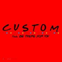 Personalized Custom Text ILl Be Here For You Santa Hat thumb 1