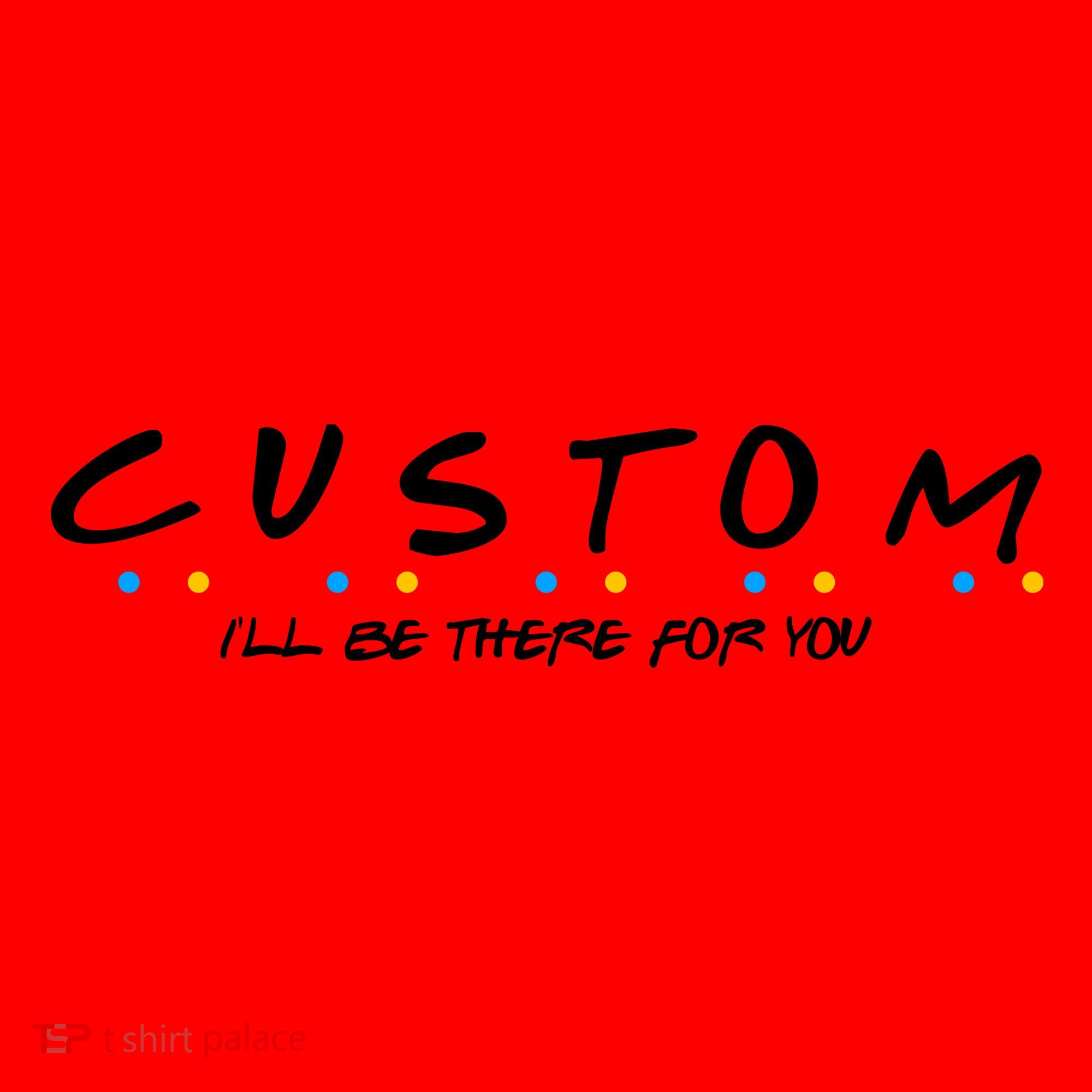 Personalized Custom Text ILl Be Here For You Santa Hat
