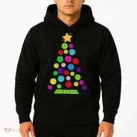 Pickleball Christmas Tree Hoodie thumb 2