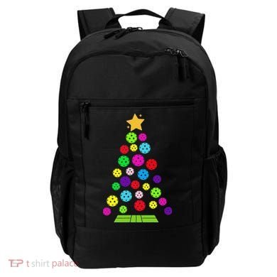 Pickleball Christmas Tree Backpack