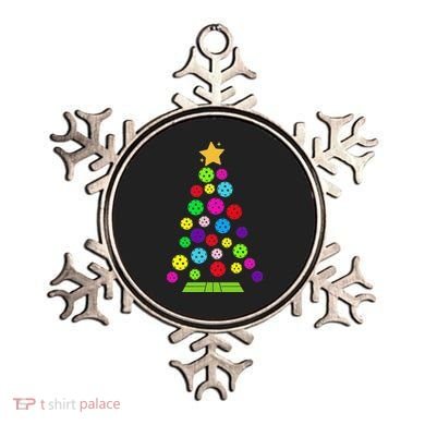 Pickleball Christmas Tree Ornament