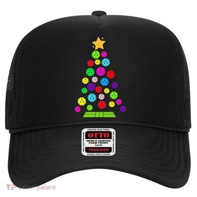 Pickleball Christmas Tree Hat