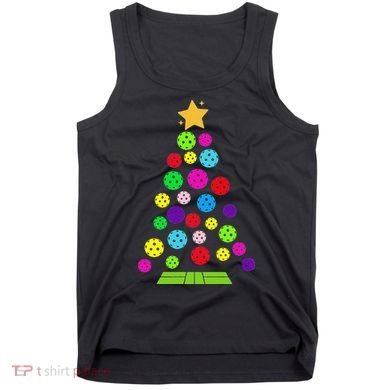 Pickleball Christmas Tree Tank Top