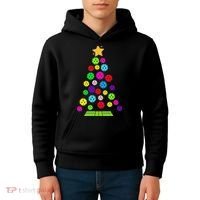 Pickleball Christmas Tree Kids Hoodie thumb 4