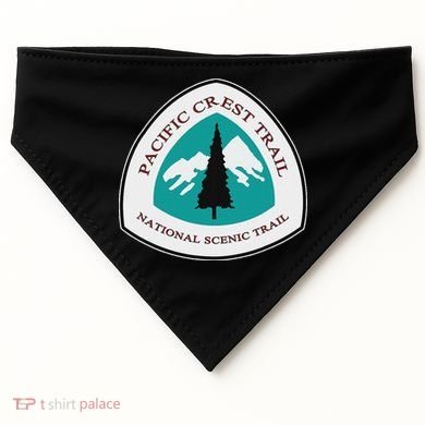 Pacific Crest Trail Marker Pct USA-Made Doggie Bandana