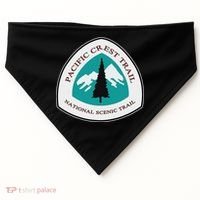 Pacific Crest Trail Marker Pct USA-Made Doggie Bandana thumb 0