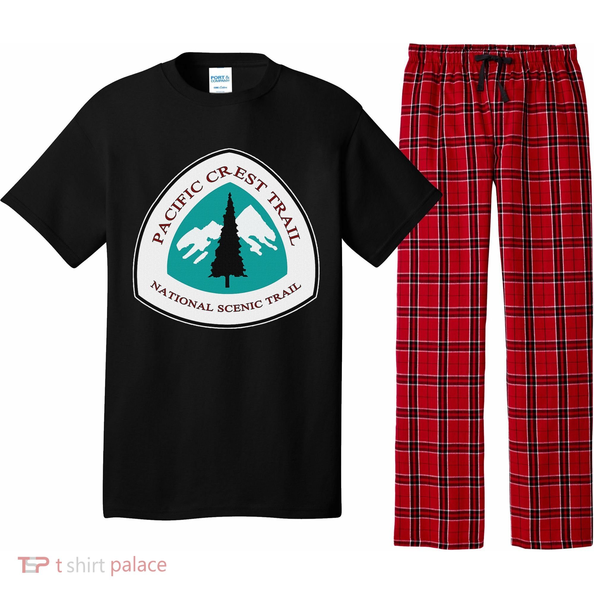 Pacific Crest Trail Marker Pct Pajama Set