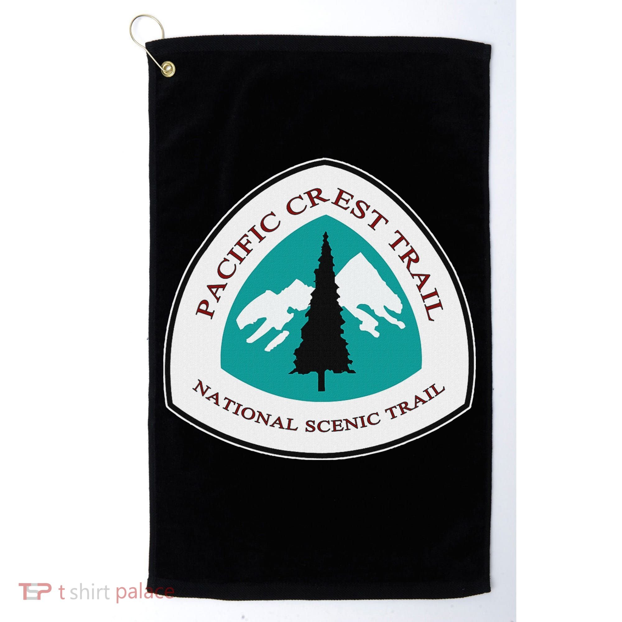 Pacific Crest Trail Marker Pct Golf Towel