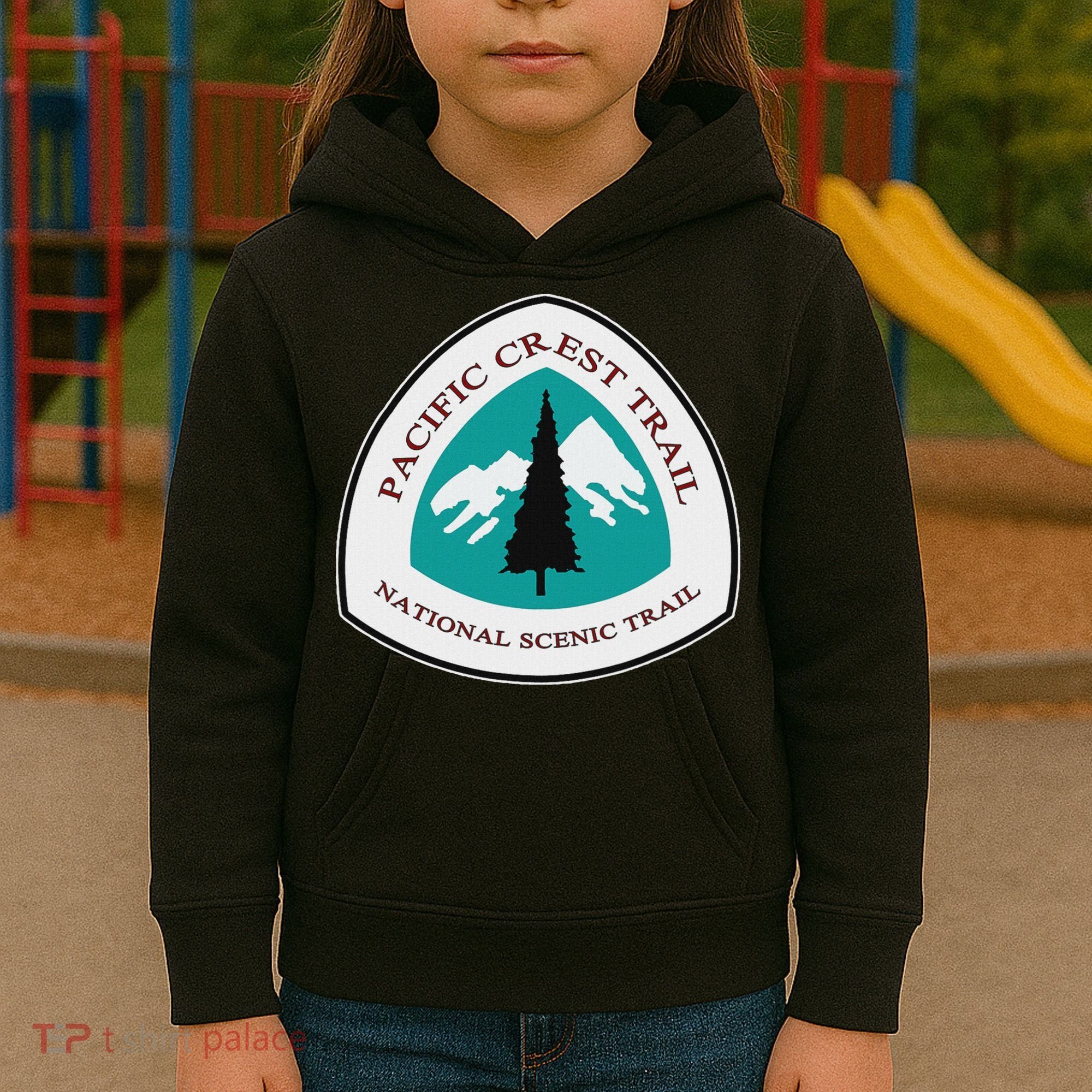 Pacific Crest Trail Marker Pct Kids Hoodie