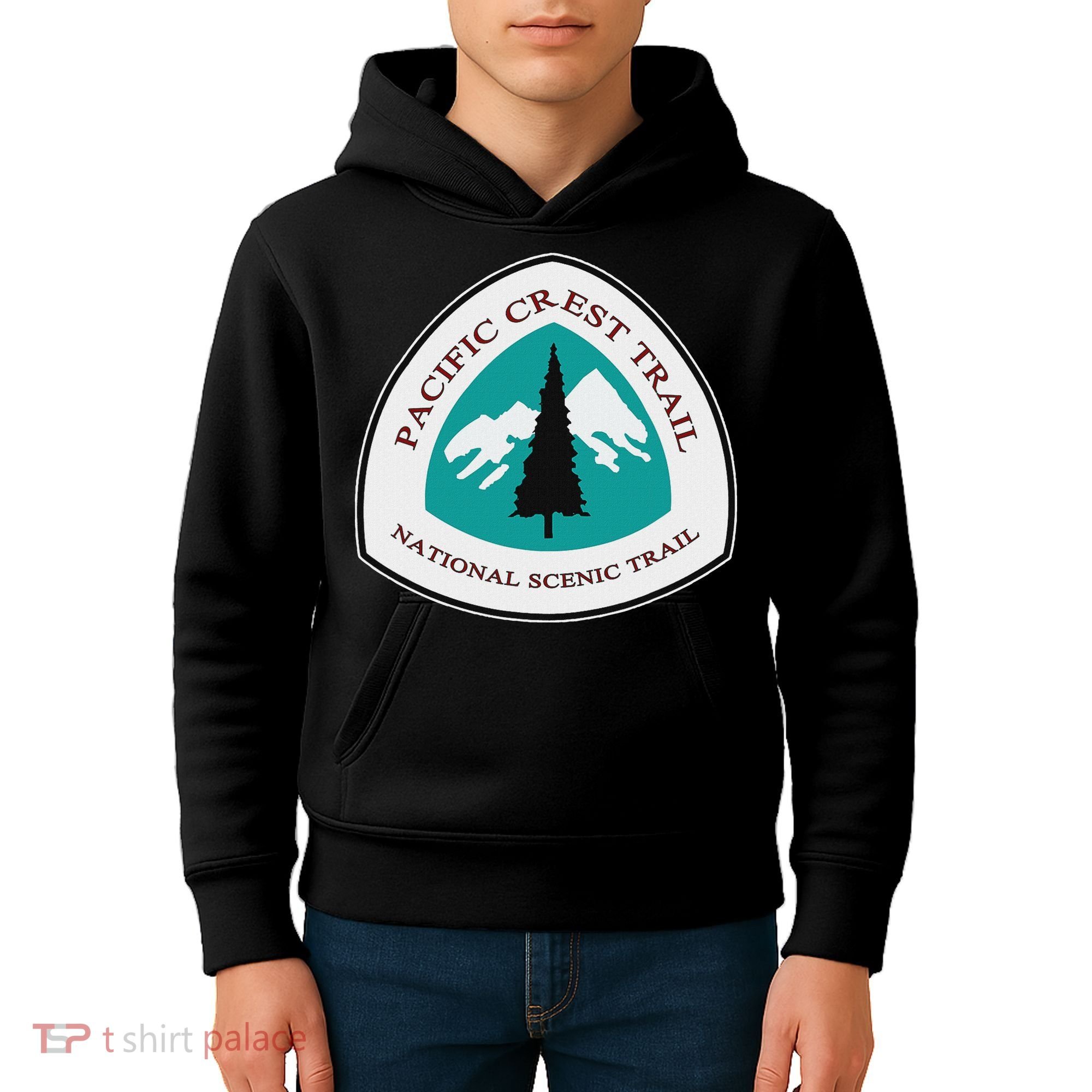 Pacific Crest Trail Marker Pct Kids Hoodie
