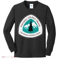 Pacific Crest Trail Marker Pct Kids Long Sleeve Shirt thumb 0