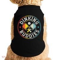 Pickleball Champion Tournament Player Dinking Buddies Doggie Tank thumb 0