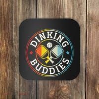 Pickleball Champion Tournament Player Dinking Buddies Coaster thumb 0