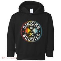 Pickleball Champion Tournament Player Dinking Buddies Toddler Hoodie thumb 0