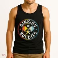 Pickleball Champion Tournament Player Dinking Buddies Tank Top thumb 3