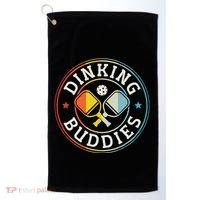 Pickleball Champion Tournament Player Dinking Buddies Golf Towel thumb 0