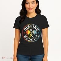Pickleball Champion Tournament Player Dinking Buddies Women's T-Shirt thumb 4