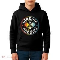 Pickleball Champion Tournament Player Dinking Buddies Kids Hoodie thumb 4