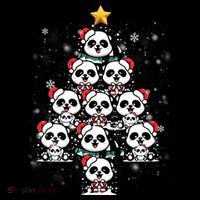 Panda Christmas Tree Panda Lovers Panda Christmas Gift Coffee Mug thumb 5