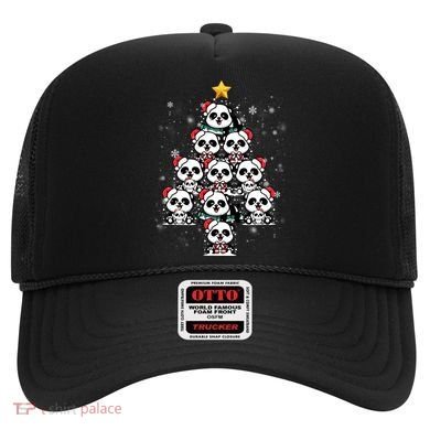 Panda Christmas Tree Panda Lovers Panda Christmas Gift Hat