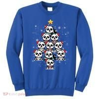 Panda Christmas Tree Panda Lovers Panda Christmas Gift Sweatshirt thumb 0