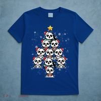 Panda Christmas Tree Panda Lovers Panda Christmas Gift T-Shirt thumb 5