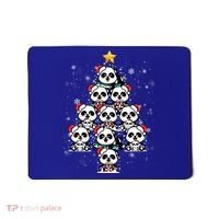 Panda Christmas Tree Panda Lovers Panda Christmas Gift Mousepad thumb 0