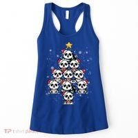 Panda Christmas Tree Panda Lovers Panda Christmas Gift Women's Tank Top thumb 0