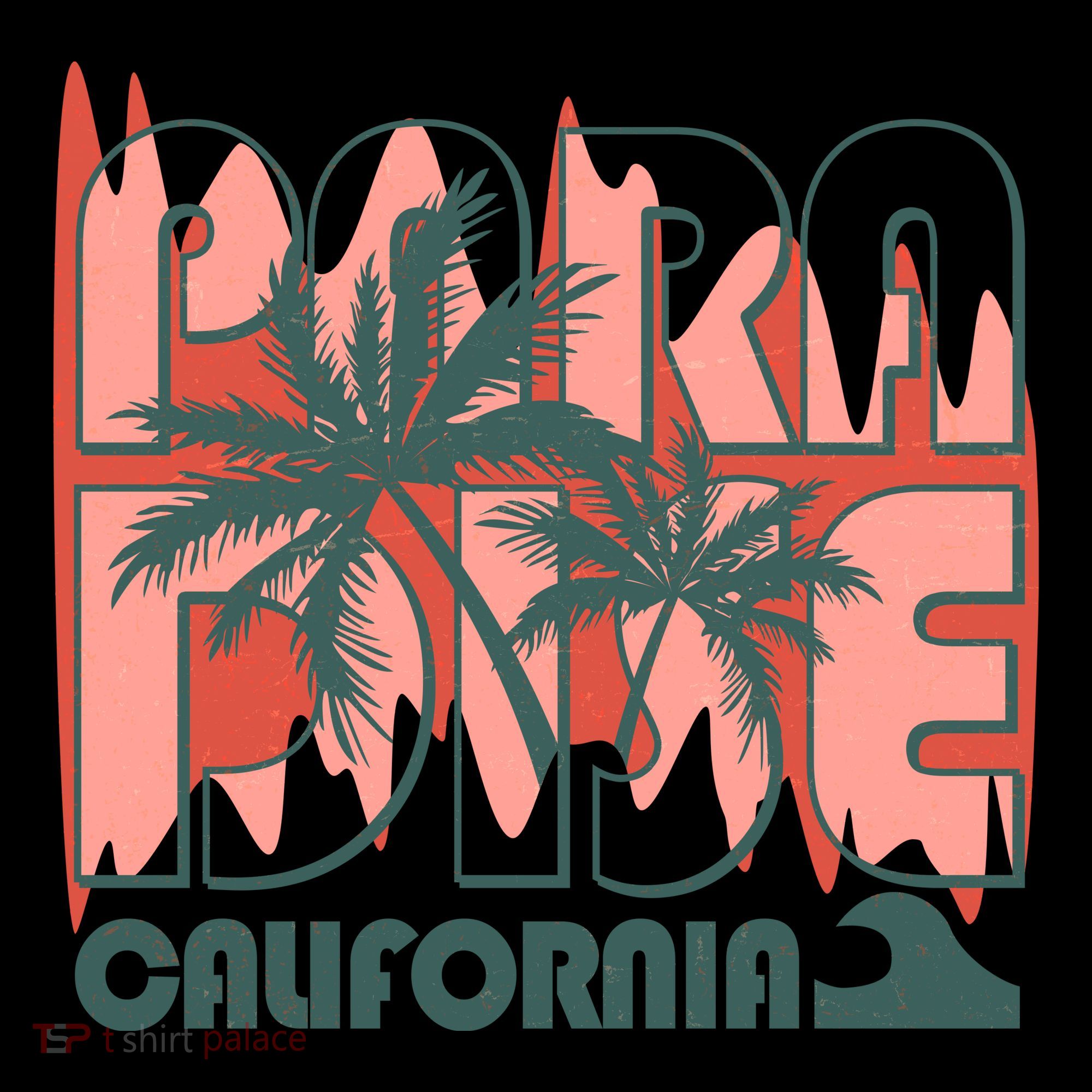 Paradise California Tropical Vacation Time Coffee Mug