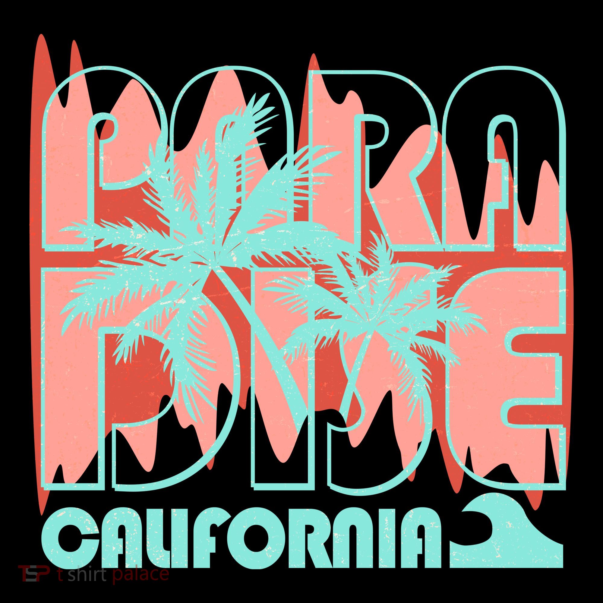 Paradise California Tropical Vacation Time Women's Hoodie