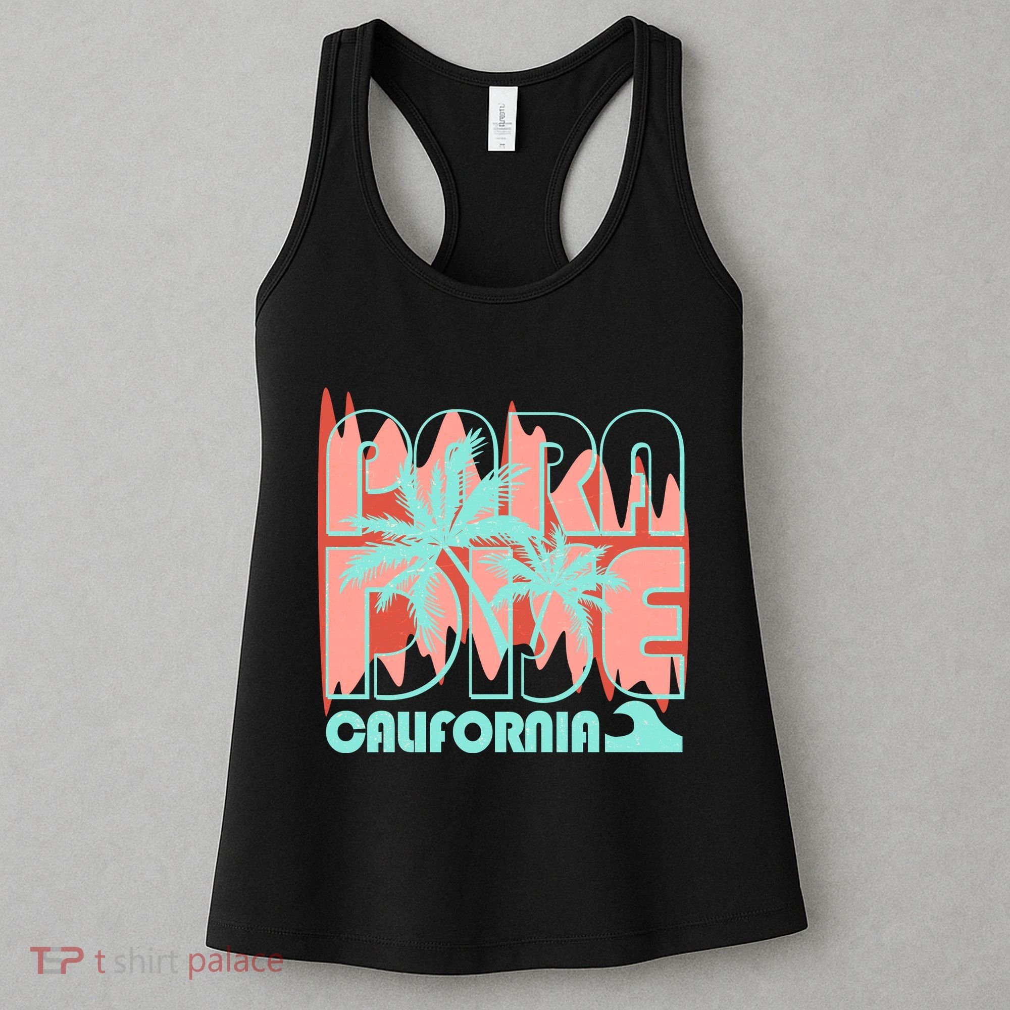 Paradise California Tropical Vacation Time Women's Tank Top