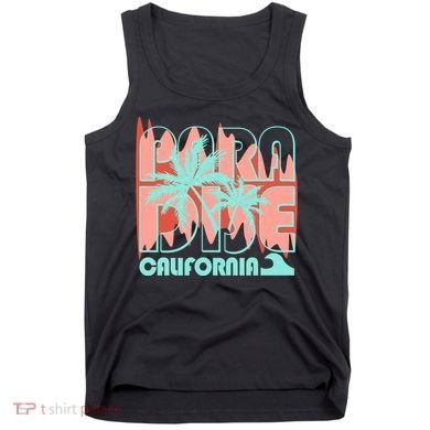 Paradise California Tropical Vacation Time Tank Top