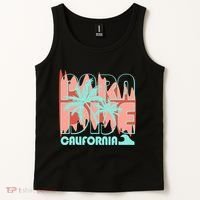 Paradise California Tropical Vacation Time Tank Top thumb 2