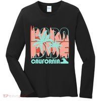 Paradise California Tropical Vacation Time Women's Long Sleeve Shirt thumb 0