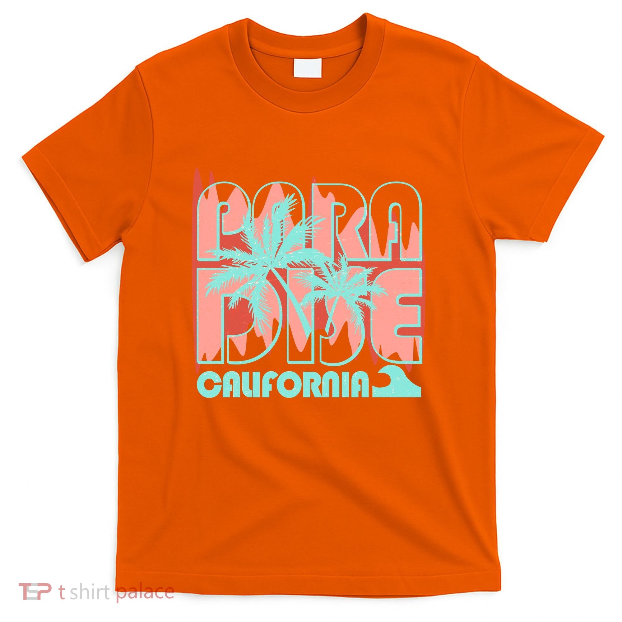Paradise California Tropical Vacation Time T-Shirt