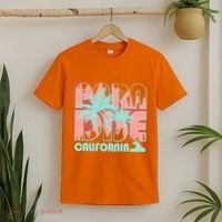 Paradise California Tropical Vacation Time T-Shirt thumb 2