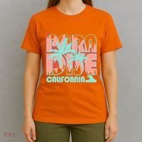 Paradise California Tropical Vacation Time T-Shirt thumb 4