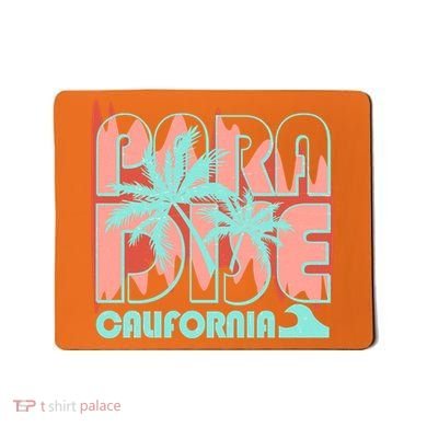 Paradise California Tropical Vacation Time Mousepad