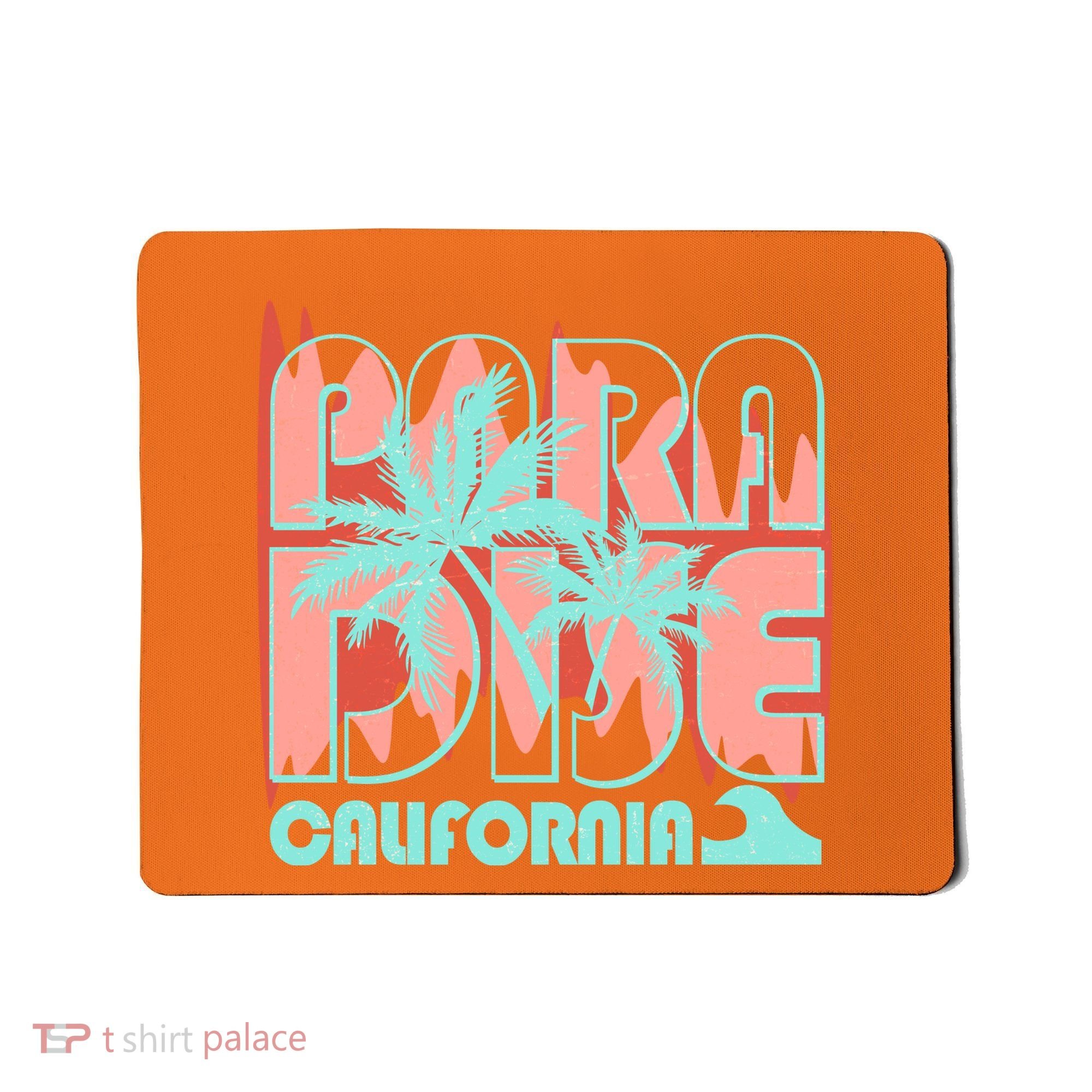 Paradise California Tropical Vacation Time Mousepad