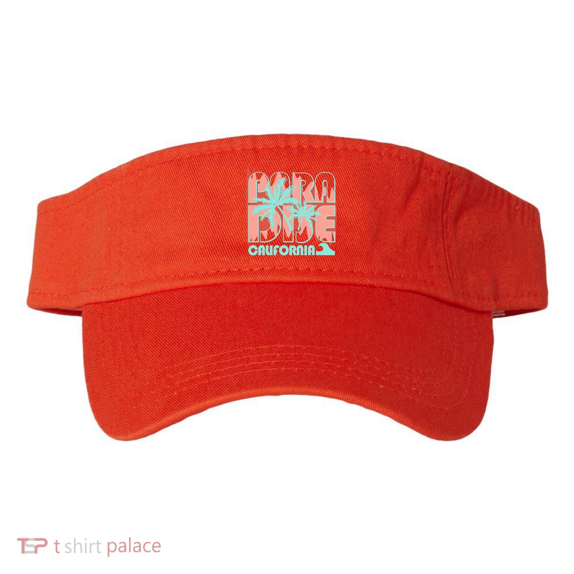 Paradise California Tropical Vacation Time Visor