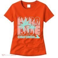 Paradise California Tropical Vacation Time Women's T-Shirt thumb 0