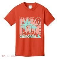 Paradise California Tropical Vacation Time Kids T-Shirt thumb 0
