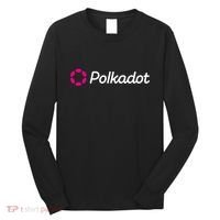 Polkadot Crypto To The Moon HODL DOT Blockchain Polkadot Long Sleeve Shirt thumb 0