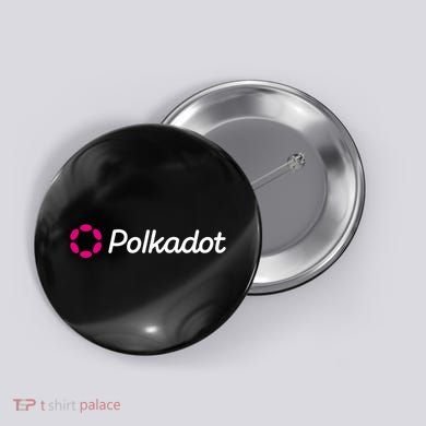Polkadot Crypto To The Moon HODL DOT Blockchain Polkadot Button