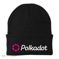 Polkadot Crypto To The Moon HODL DOT Blockchain Polkadot Beanie thumb 0